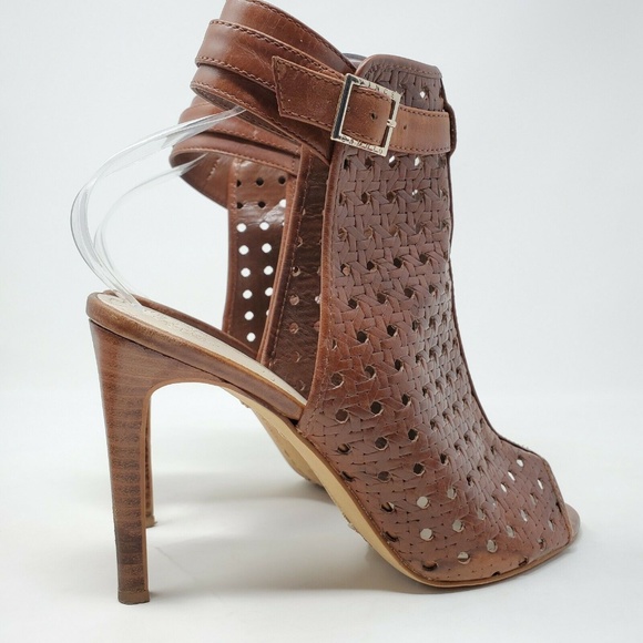 Vince Camuto Shoes | Vince Camuto Karsten Leather Weave Heel Sandal